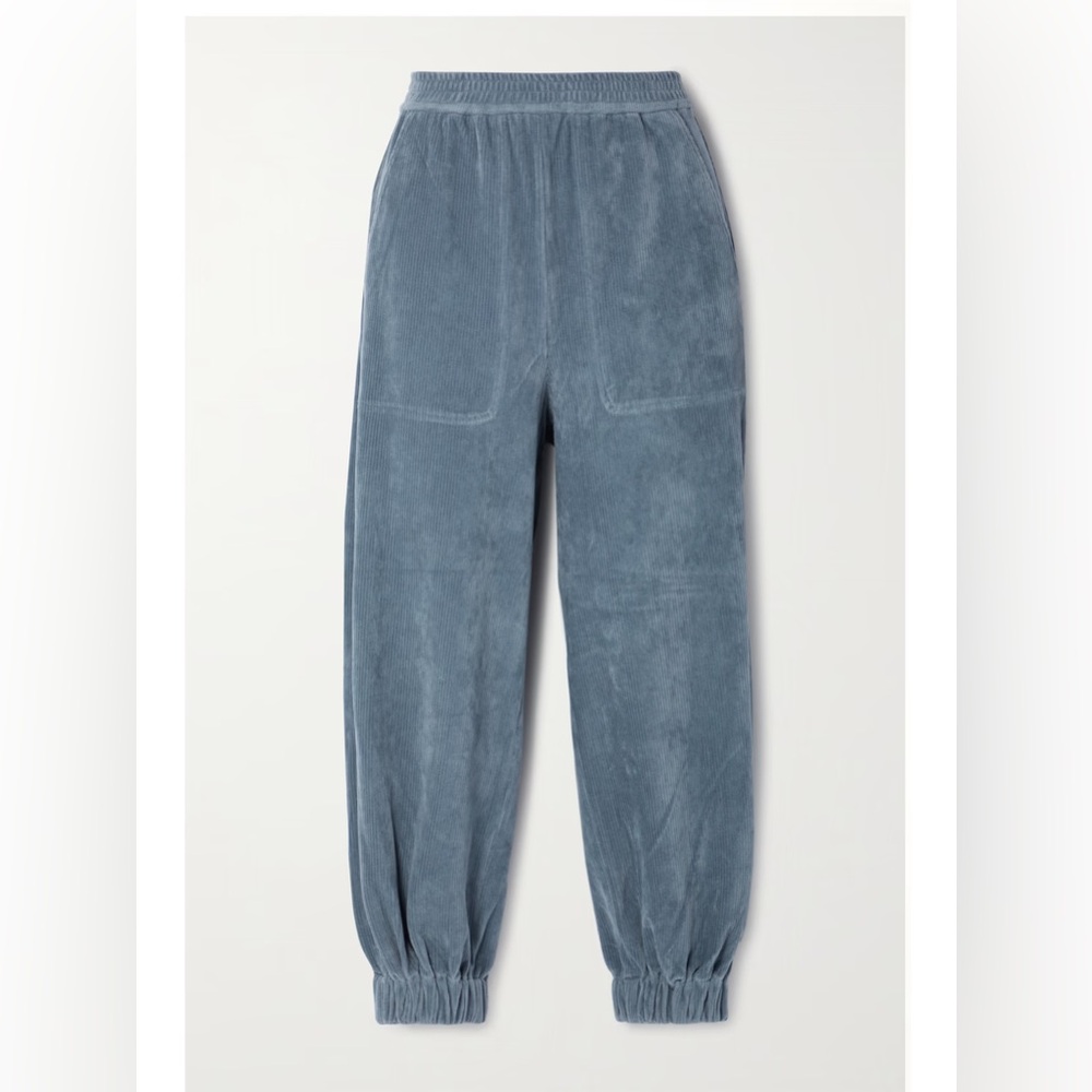 Plashet Stretch Cotton-blend Corduroy Track Pants